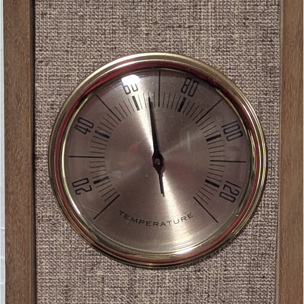 Vintage MCM Airguide Weather Station Temperature, Barometric Pressure, Humidity